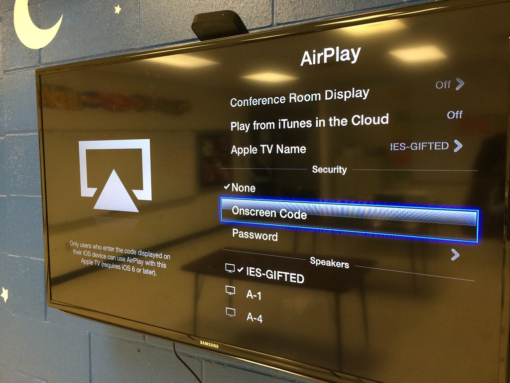 Illustration of various devices like smartphones, tablets, and TVs connected via AirPlay, demonstrating compatibility across different devices.