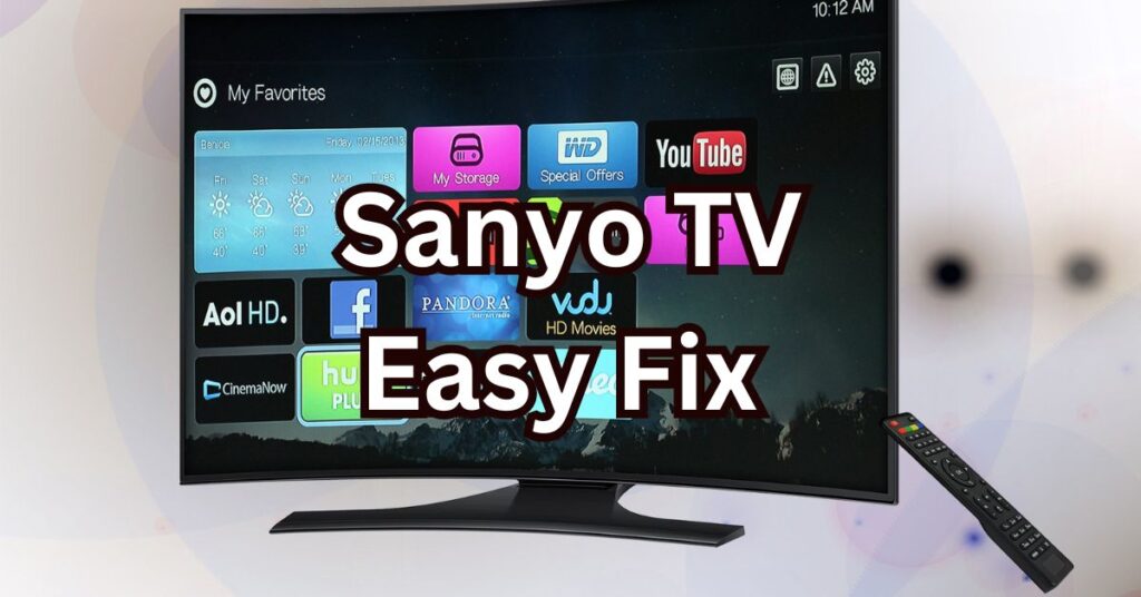 Easy fixes and solutions for Sanyo TV not powering up, focusing on the keyword Sanyo TV won't turn on.